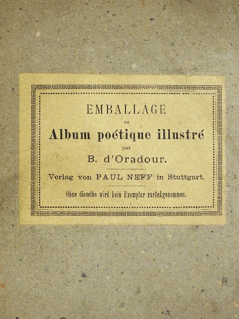 B. d'Oradour - Album poétique illustré [antikvár]