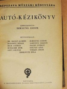 Autó-kézikönyv [antikvár]