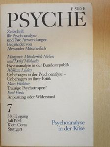 Detlef Michaelis - Psyche 7/1984. [antikvár]