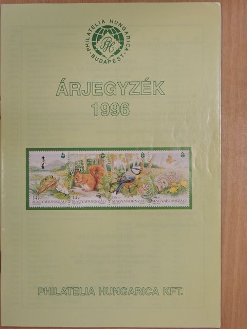 Philatelia Hungarica Kft. Árjegyzék 1996 [antikvár]