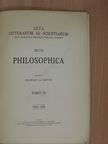 Dr. Varga Béla - Sectio Philosophica VI. [antikvár]