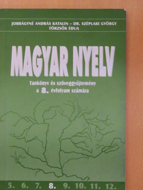 Dr. Széplaki György - Magyar nyelv 8. [antikvár]
