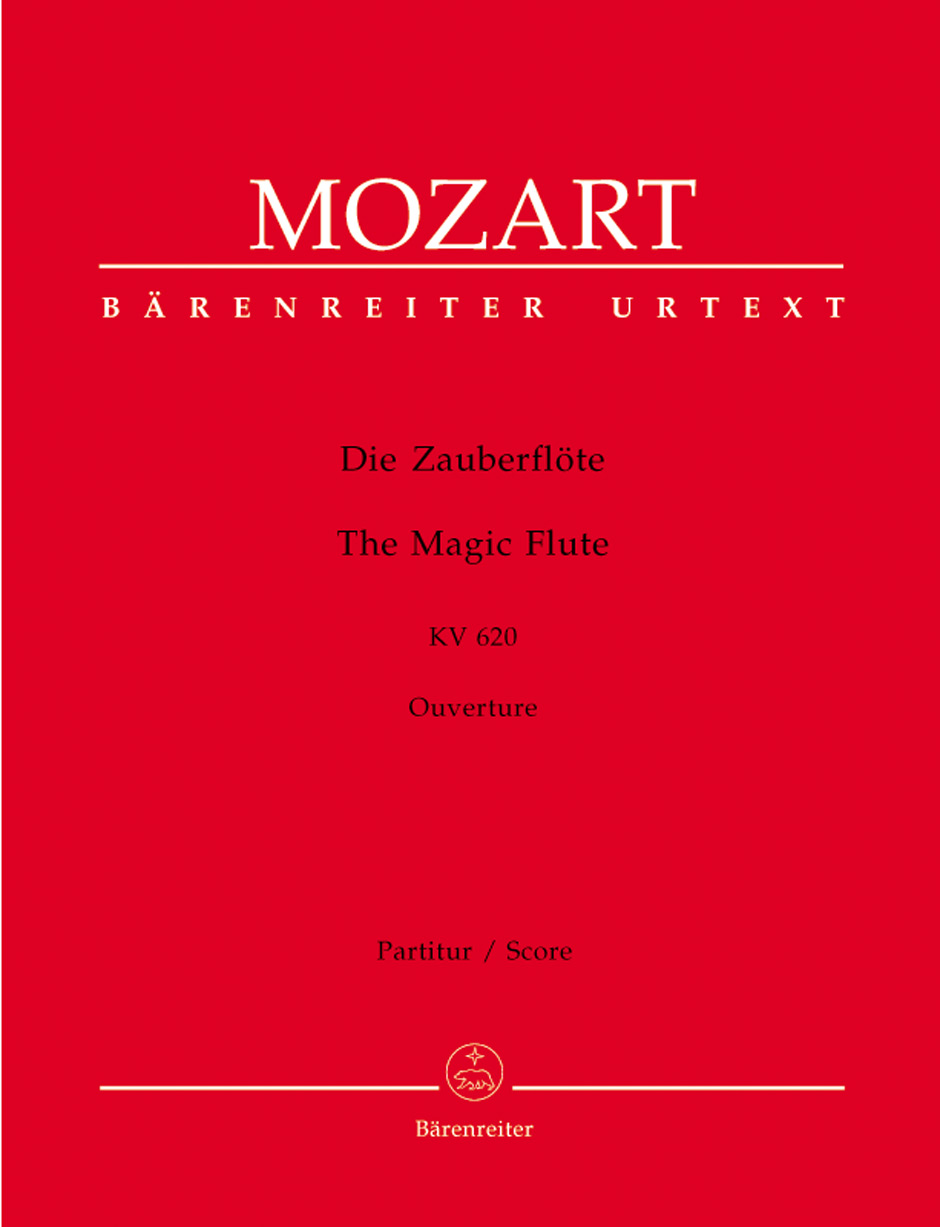 MOZART, W,A, - DIE ZAUBERFLÖTE KV 620 OUVERTURE PARTITUR URTEXT (G.GRUBER/A.OREL)