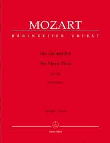 MOZART, W,A, - DIE ZAUBERFLÖTE KV 620 OUVERTURE PARTITUR URTEXT (G.GRUBER/A.OREL)