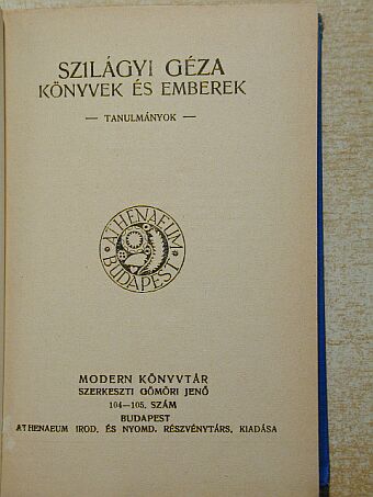Haraszti Gyula - Könyvek és emberek/Arany János/Madách Imre/A tudomány [antikvár]