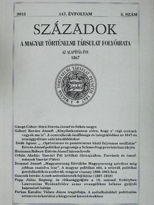 Deák Ágnes - Századok 2013/5. [antikvár]