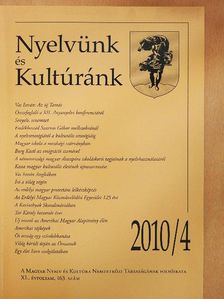Ambrus Attila - Nyelvünk és Kultúránk 2010/4. [antikvár]
