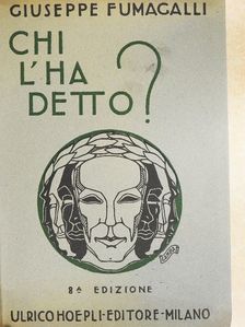 Chi l'ha detto? [antikvár]