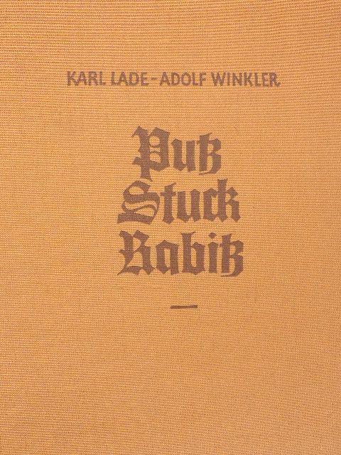 Adolf Winkler - Putz Stuck Rabitz [antikvár]