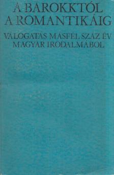 Jancsó Elemér - A barokktól a romantikáig [antikvár]
