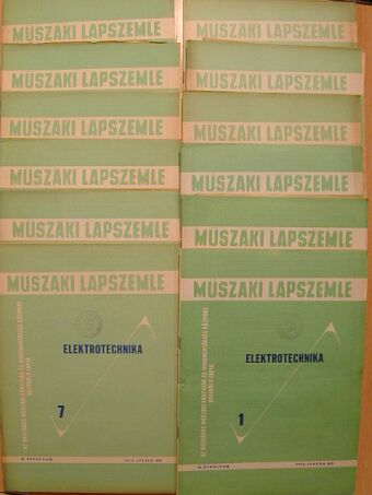 Műszaki Lapszemle 1974. január-december [antikvár]