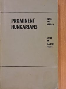Prominent Hungarians [antikvár]