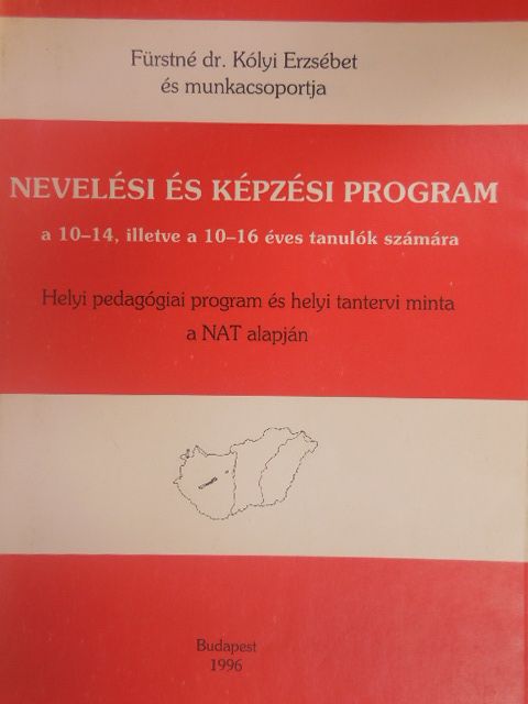 Angyal Árpád - Nevelési és képzési program a 10-14, illetve a 10-16 éves tanulók számára [antikvár]