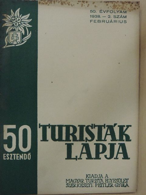 Dr. Marinovich Imre - Turisták Lapja 1938. februárius [antikvár]