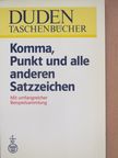 Dieter Berger - Komma, Punkt und alle anderen Satzzeichen [antikvár]