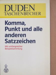 Dieter Berger - Komma, Punkt und alle anderen Satzzeichen [antikvár]