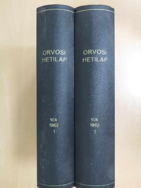 Orvosi Hetilap 1963. január-december I-II. [antikvár]