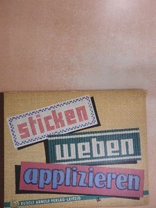 Helga Graupner - Sticken - weben - applizieren [antikvár]