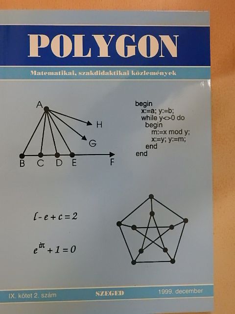 Binzberger Viktor - Polygon 1999. december [antikvár]