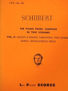 Franz Schubert - The Piano Pieces II. [antikvár]