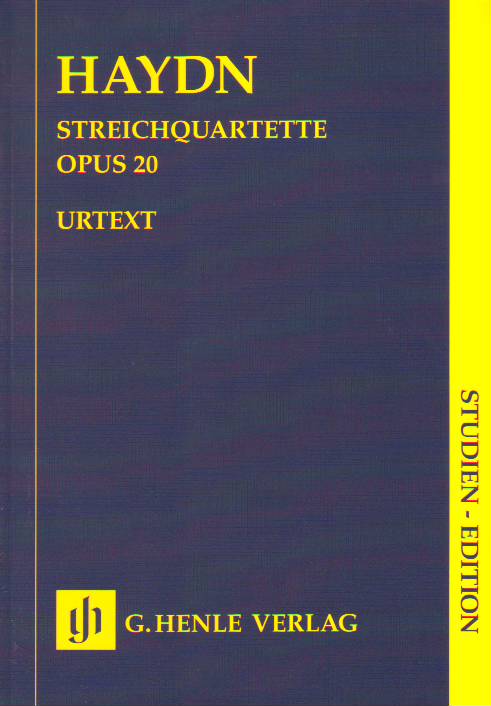 HAYDN JOSEPH - STREICHQUARTETTE OP.20 STUDIENPARTITUR URTEXT (FEDER / GERLACH)