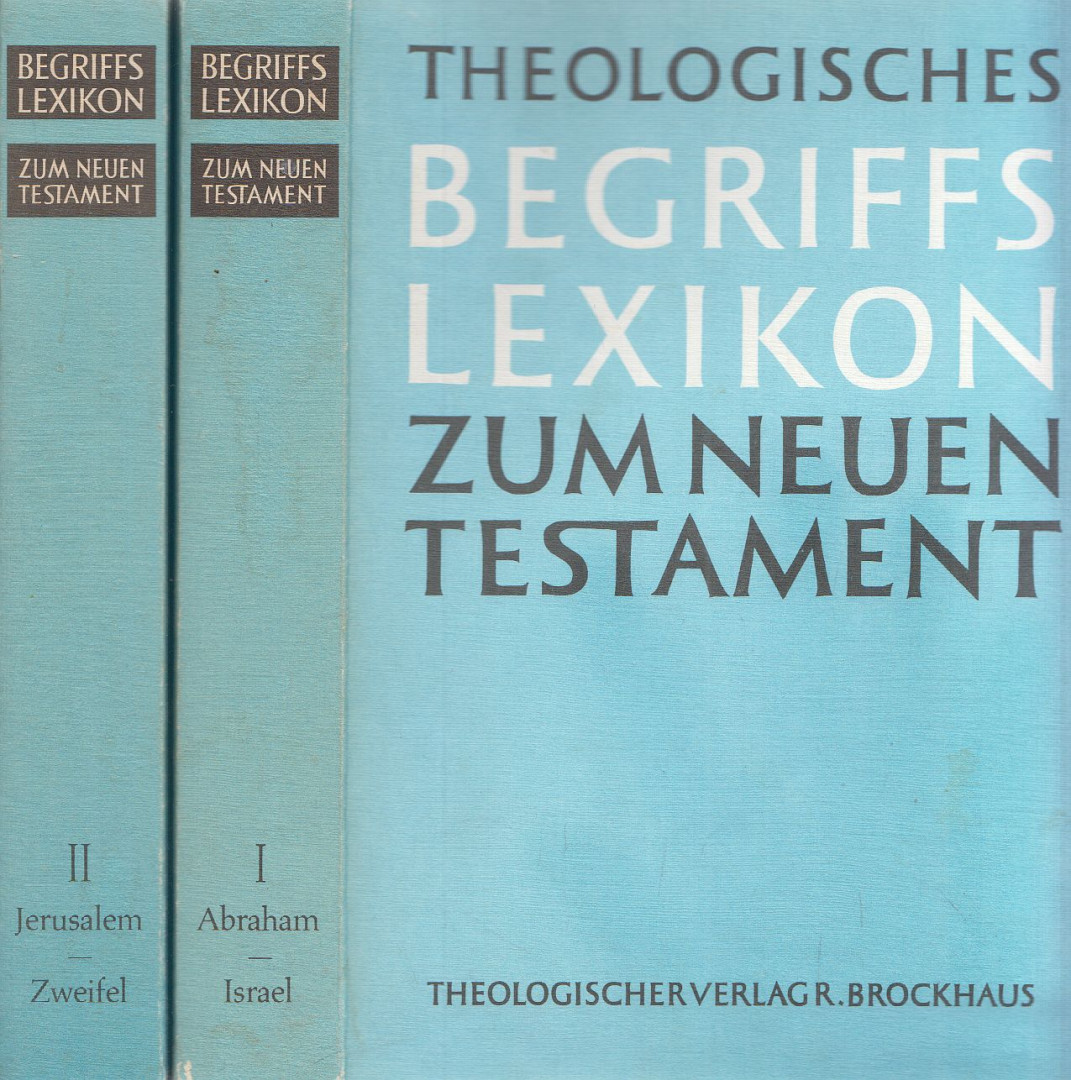 Lothar Coenen, Beyreuther, Erich, Bietenhard, Hans - Theologisches Begriffs Lexikon zum Neuen Testament I-II. [antikvár]