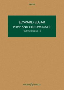 ELGAR - PPOMP AND CIRCUMSTANCE. MILITARY MARCHES 1-5 OP.39 FOR FULL ORCHESTRA. SCORE