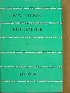 Alberto Moravia - Mai olasz elbeszélők [antikvár]