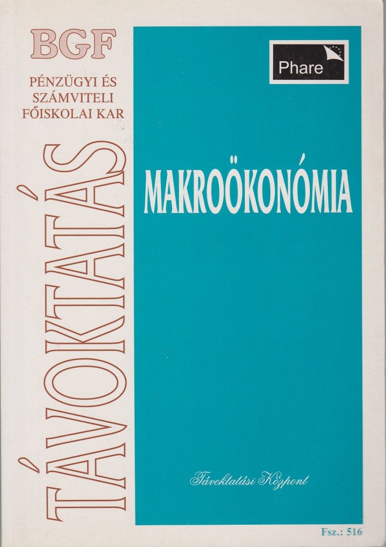 Nagy András - Makroökonómia [antikvár]