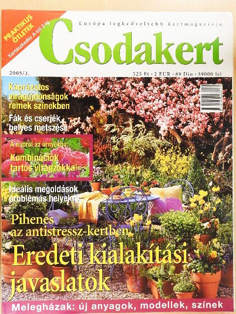 Csodakert 2005. március [antikvár]