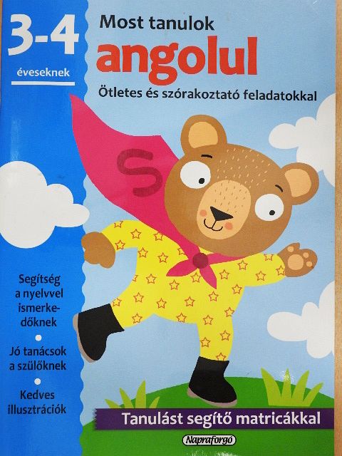 Most tanulok angolul 3-4 [antikvár]