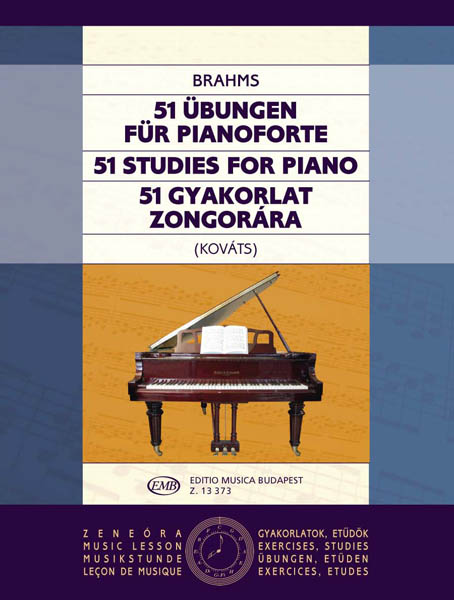 BRAHMS.J. - 51 GYAKORLAT ZONGORÁRA (KOVÁTS GÁBOR)