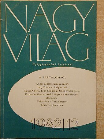Abádi Nagy Zoltán - Nagyvilág 1982. december [antikvár]