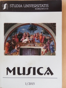 Christian Bence-Muk - Studia Universitatis Babes-Bolyai Musica 2015. june [antikvár]