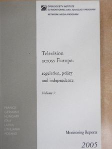 Marius Dragomir - Television across Europe [antikvár]