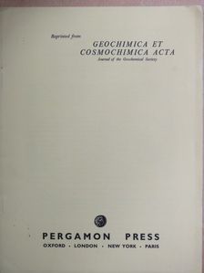 R. M. Lloyd - Oxygen isotope enrichment of sea water by evaporation [antikvár]