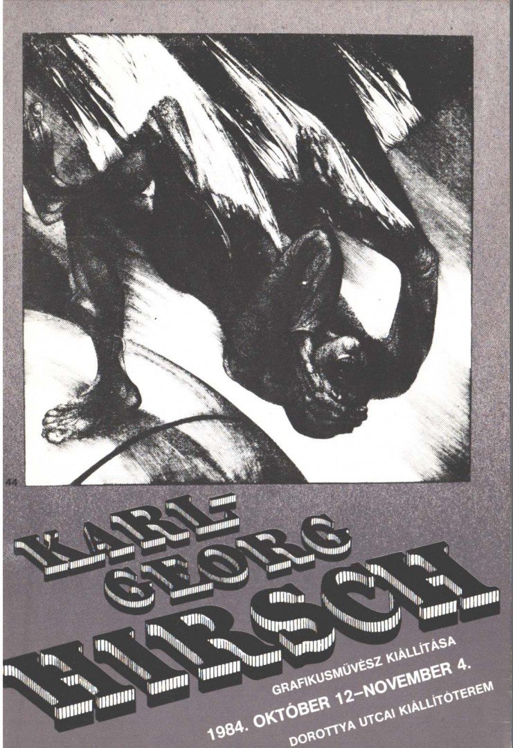 Anneliese Hübscher - Karl-Georg Hirsch grafikusművész kiállítása [antikvár]