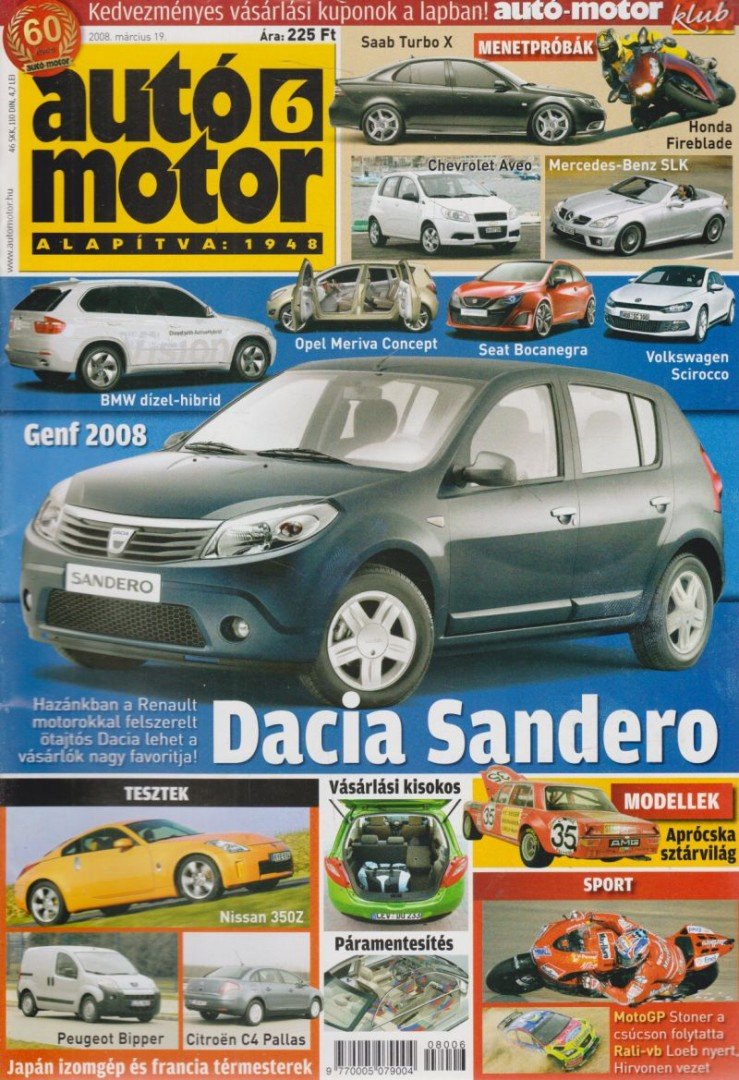 Szabó Róbert - Autó-Motor 2008. március 19. [antikvár]