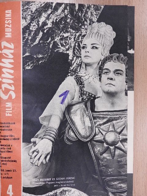 Baróti Géza - Film-Színház-Muzsika 1968. (nem teljes évfolyam) [antikvár]