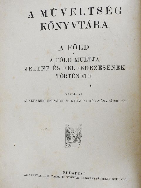 Cholnoky Jenő - A Föld [antikvár]