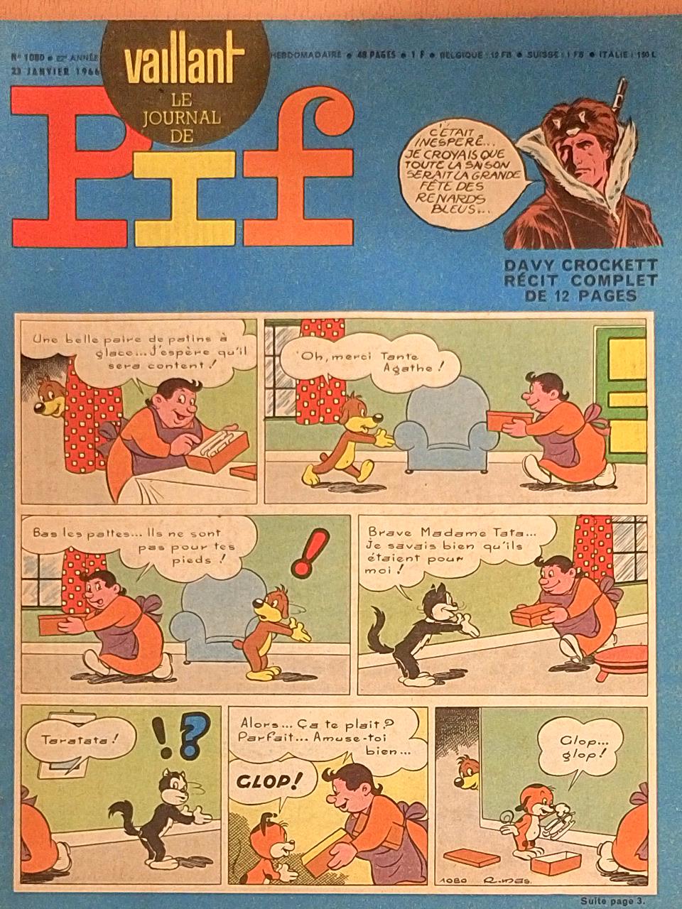 Cézard - Pif 23 Janvier 1966 [antikvár]