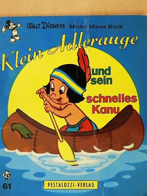 Klein Adlerauge und sein schnelles Kanu [antikvár]