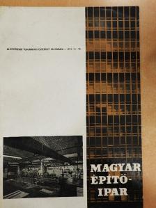 Bartha Zoltán - Magyar Építőipar 1972/11-12. [antikvár]