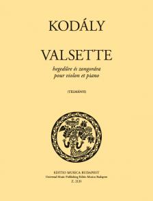 KOD - VALSETTE HEGEDŰRE ÉS ZONGORÁRA (TELMÁNYI)