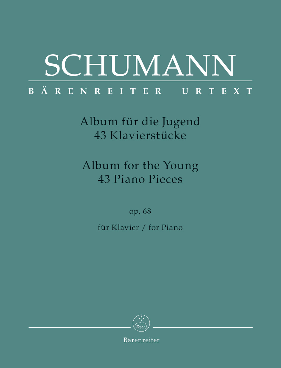 Schumann, Robert - ALBUM FÜR DIE JUGEND. 43 KLAVIERSTÜCKE OP.68 FÜR KLAVIER
