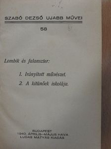 Szabó Dezső - Szabó Dezső ujabb művei 58-63. [antikvár]