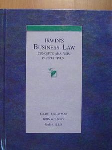 Elliot I. Klayman - Irwin's Business Law [antikvár]