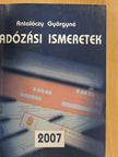 Antalóczy Györgyné - Adózási ismeretek [antikvár]
