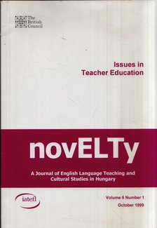 Kontráné Hegybíró Edit, Kormos Judit - novELTy Volume 6 Number 1 October 1999 [antikvár]