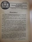 Dékán Sándor - O.M.B. Közlöny 1948. október-december [antikvár]